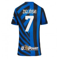 Camiseta Inter Milan Piotr Zielinski #7 Primera Equipación para mujer 2024-25 manga corta